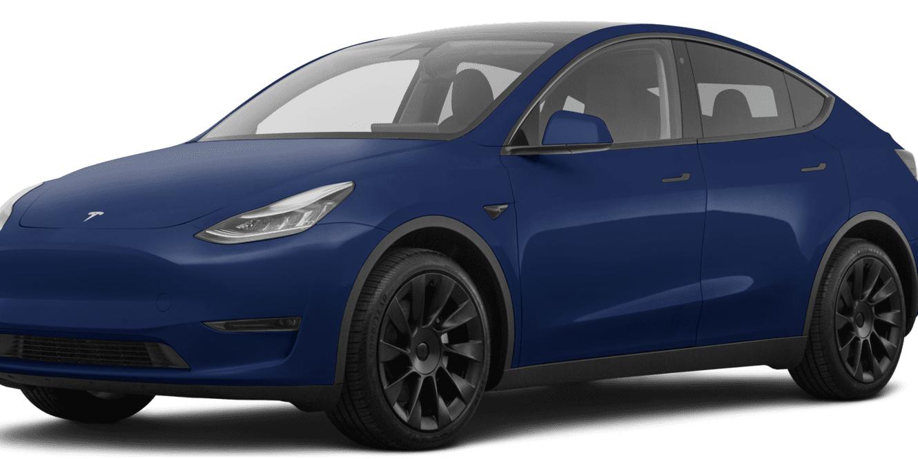 TESLA MODEL Y 2021 5YJYGDEE2MF087255 image